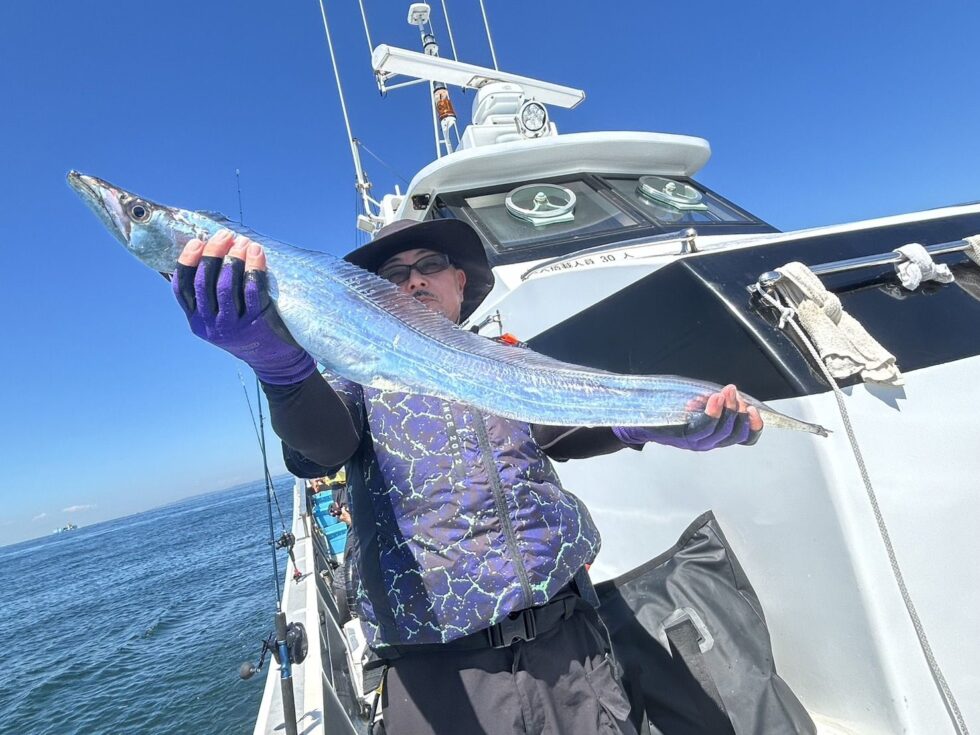 テンヤタチウオ専門!2隻分乗でした