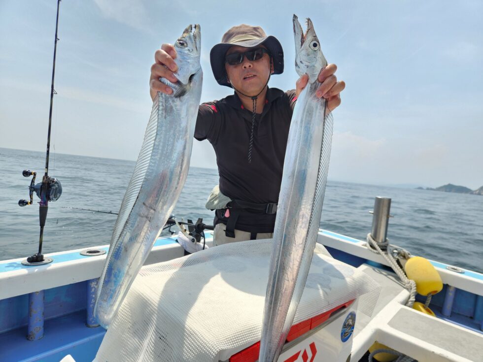 名人さん今日はバラシ多発でしたがしっかりアタリだしてました！流石でした！