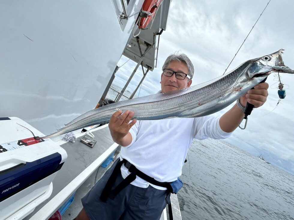 大型タチウオとの駆け引きが最高に面白い!
