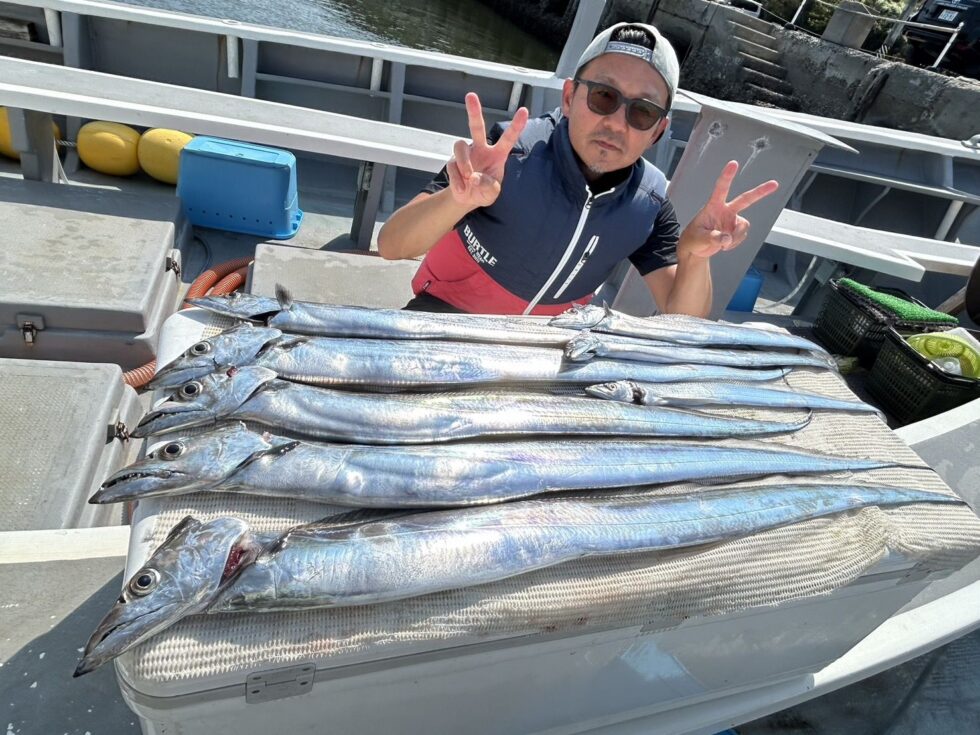 名人さんバラシまくりでしたが終わって見れば流石の釣果でした