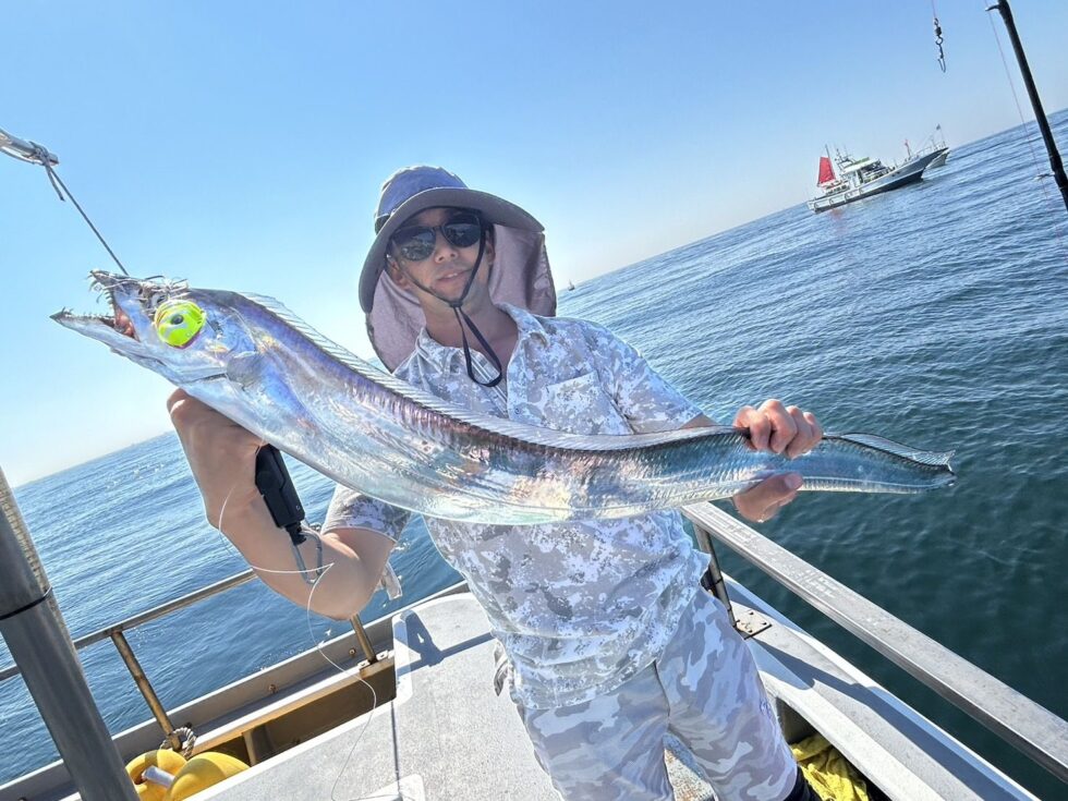 伊良湖水道テンヤタチウオ専門!