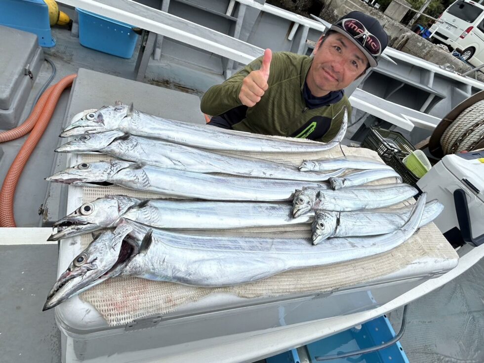 テンヤ専門でタチウオ攻略!