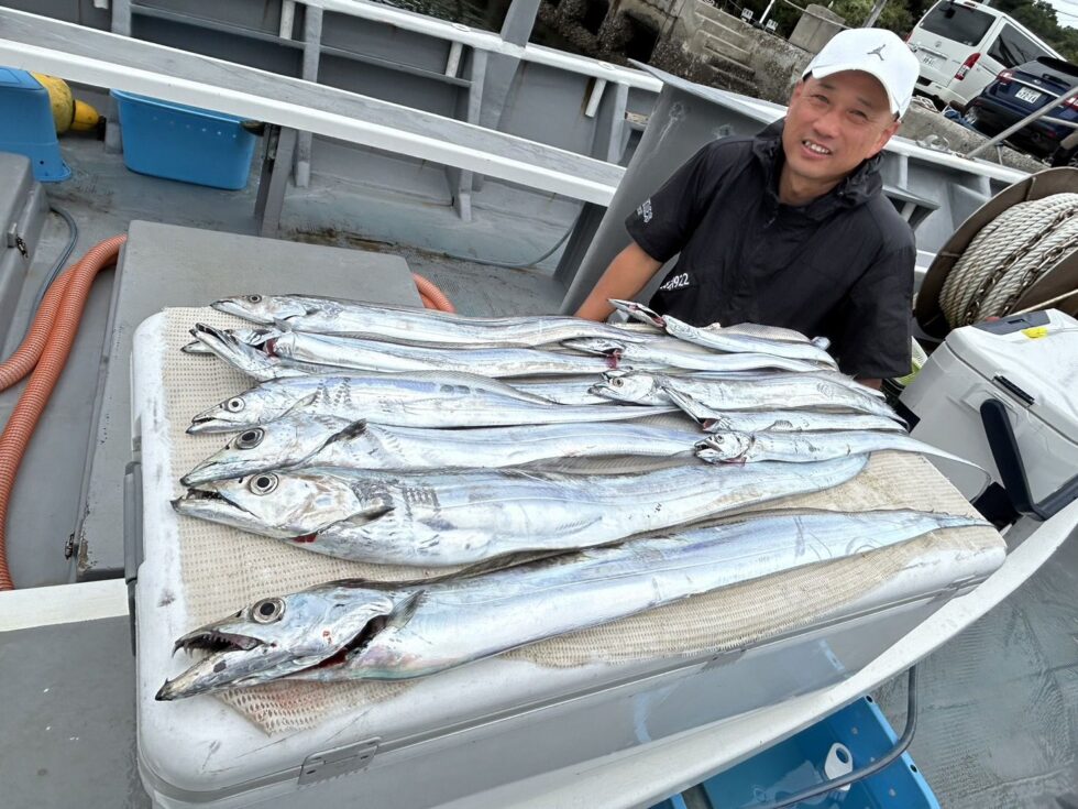 大型タチウオ絶好調ー!