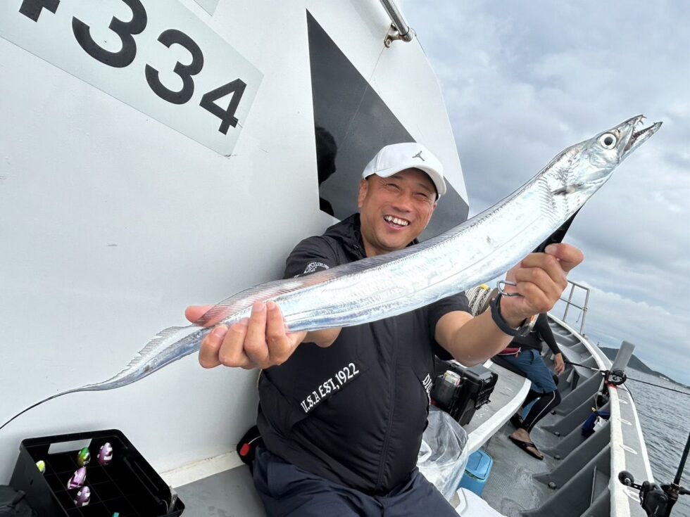 伊良湖水道テンヤタチウオ専門出船!