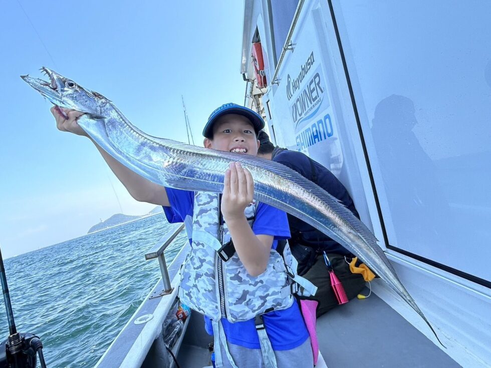 釣りボーイ大型ゲットー！