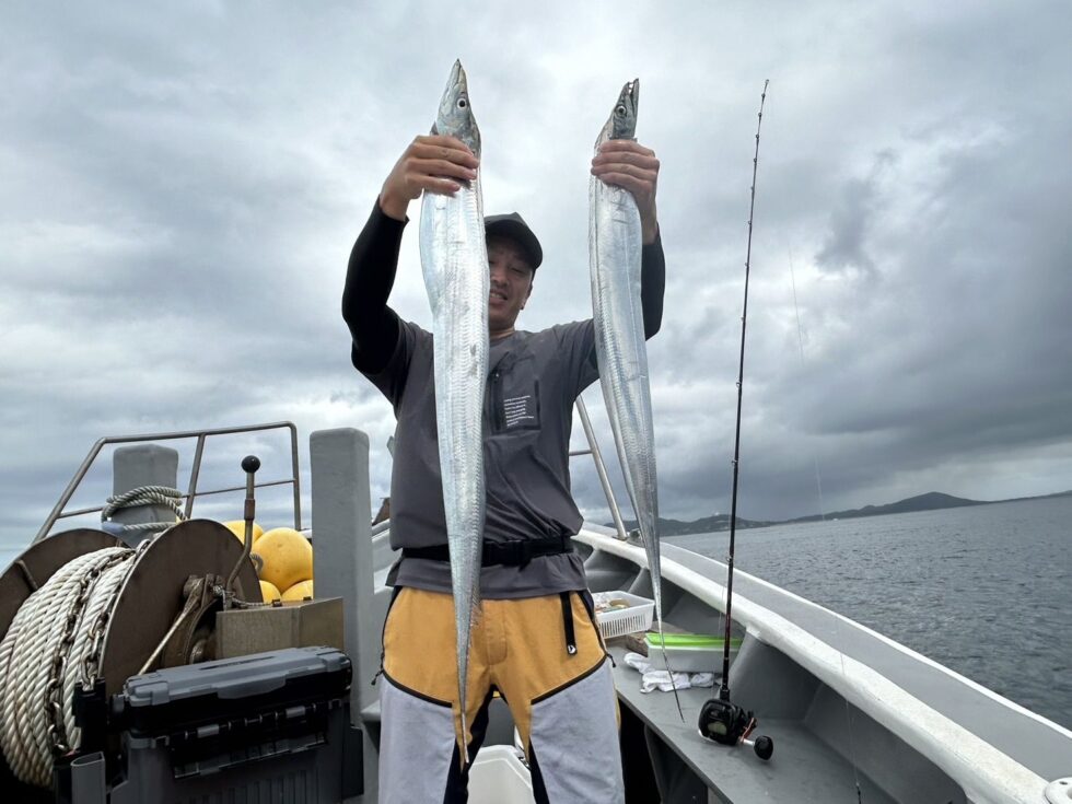 豪快な引きで楽しませてくれます