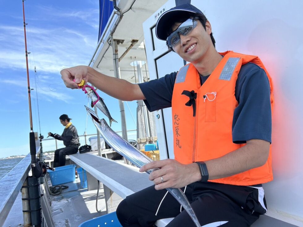 テンヤ初挑戦で釣りまくり!