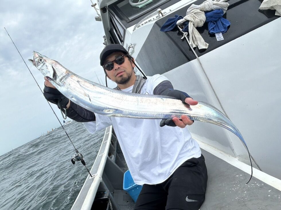 テンヤタチウオ爆発!初挑戦で釣りまくり!