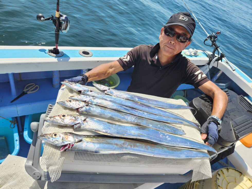 ２隻分乗ゆったり釣行でした