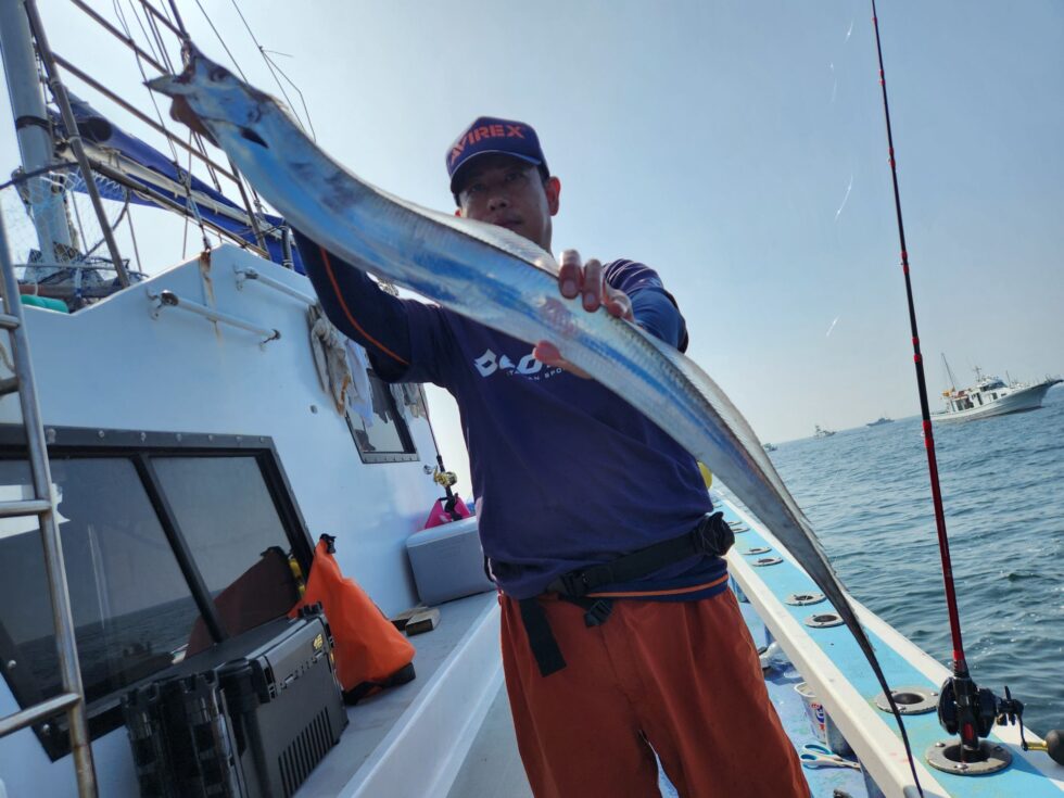 １日伊良湖水道での操業でした！