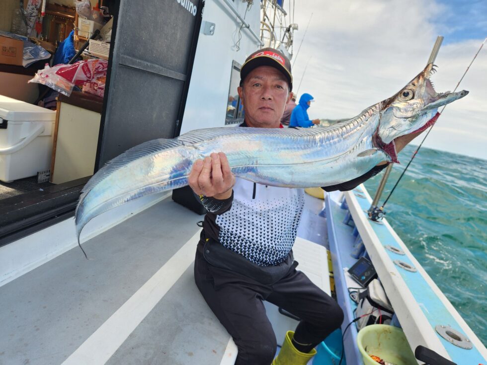 伊良湖水道極太指７来たー！おめでとうございます！