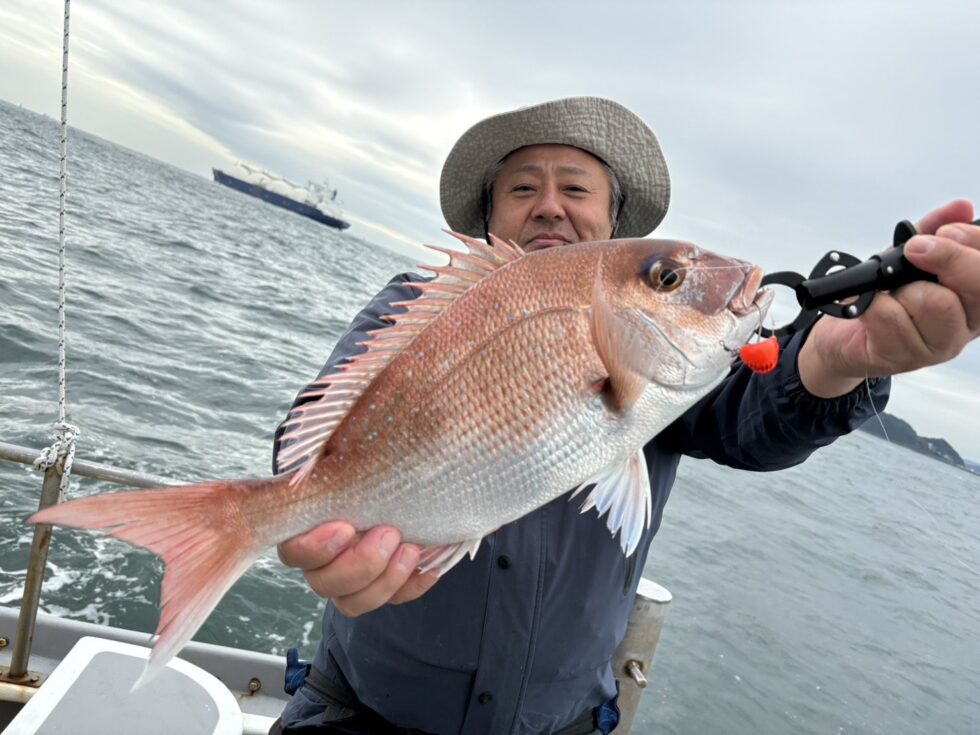 凄い１日でした！伊勢湾一つテンヤ真鯛釣りへ是非！