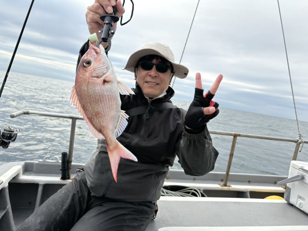 伊勢湾一つテンヤ真鯛釣りお問い合わせ殺到中です！