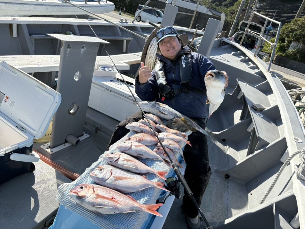 イシグロフィッシングマイスター中村さんお見事!