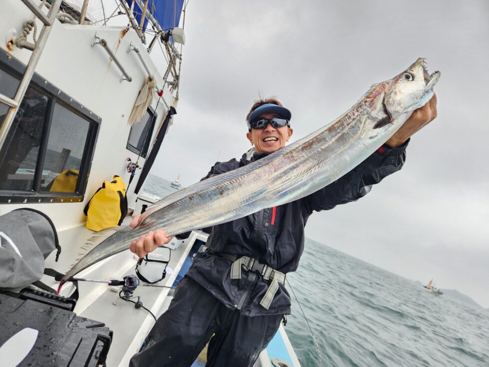 指8極太タチウオおめでとうございます!