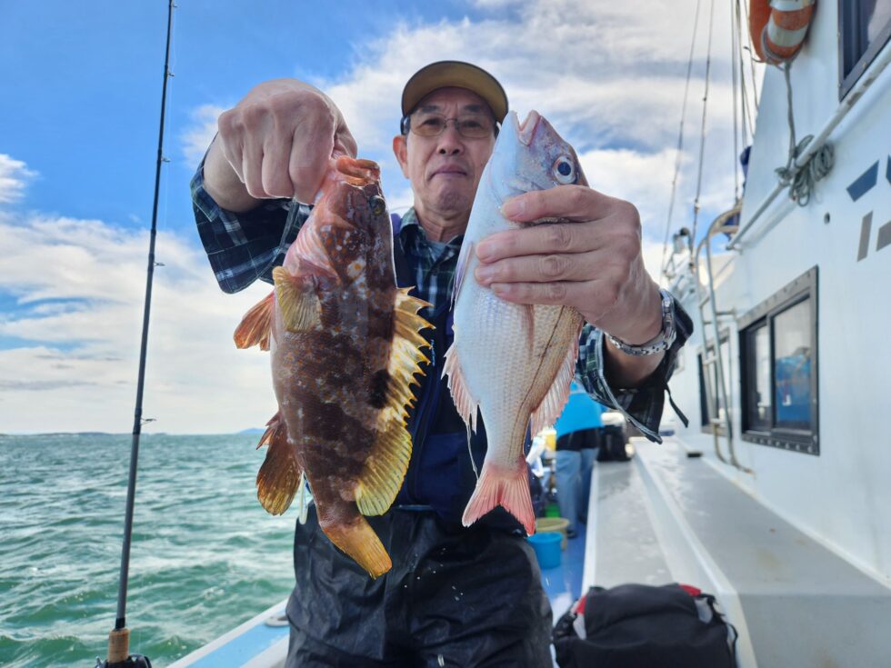 高級魚キジハタ続々!明日も楽しみ!