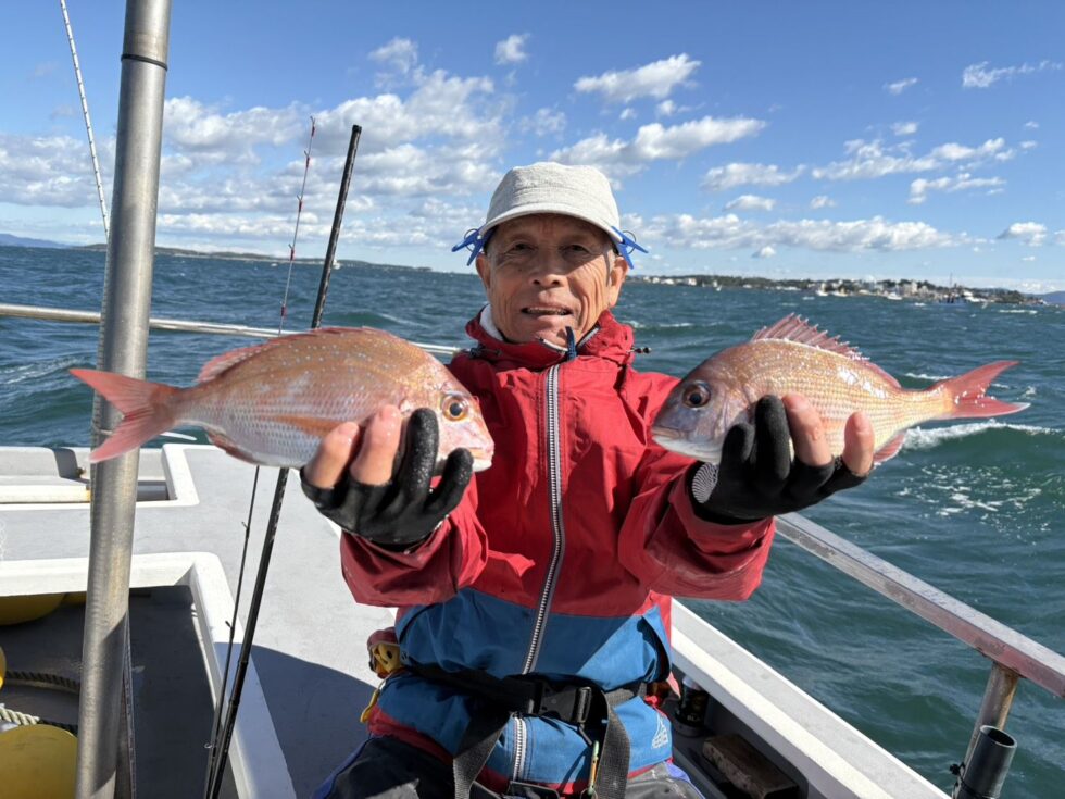 後半は風強まり近場へ