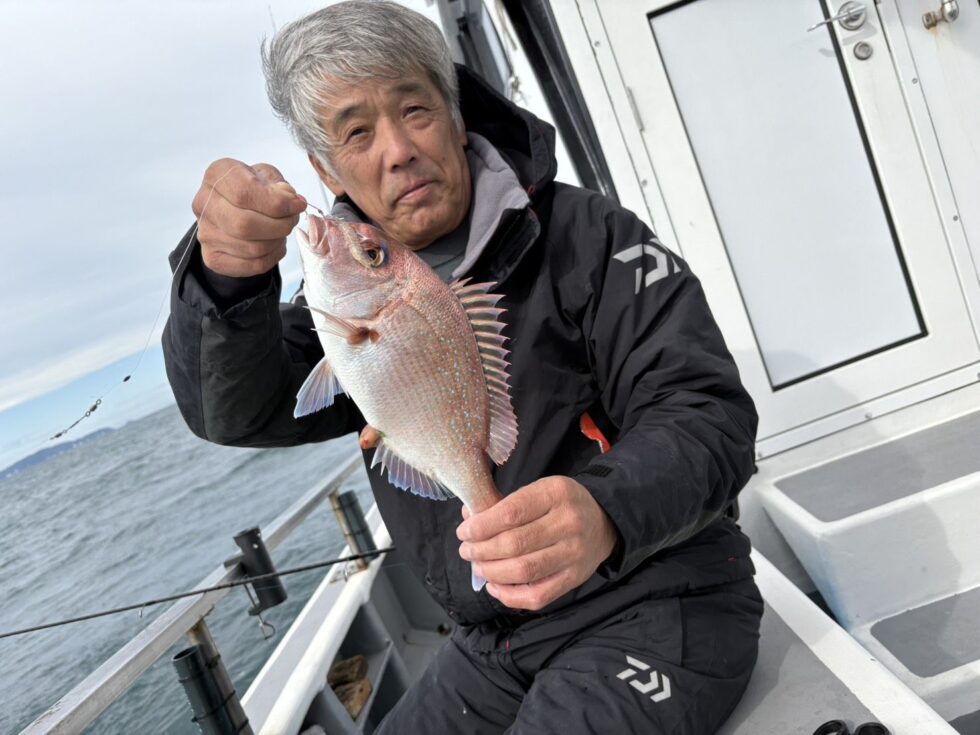 伊勢湾一つテンヤ真鯛、人気急上昇中!