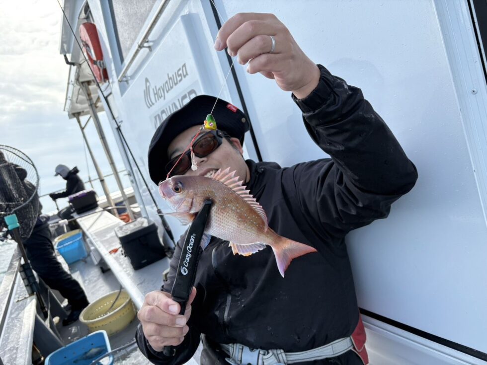 土曜日、一つテンヤ真鯛船、タチウオ船、出船確定です!