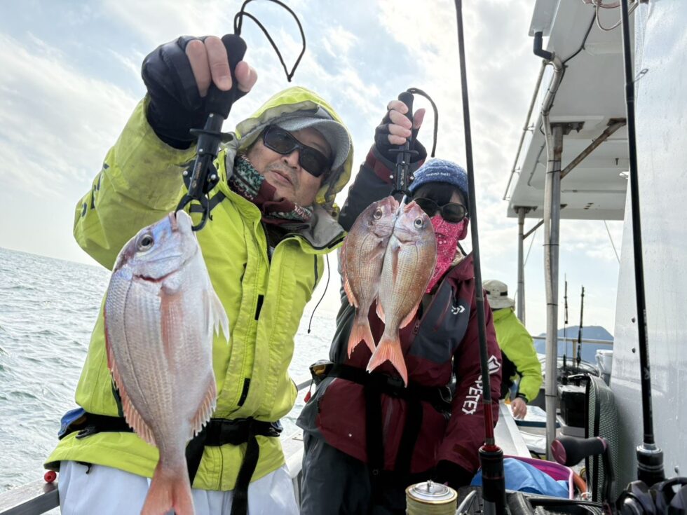 伊勢湾一つテンヤ真鯛釣り人気急上昇中!