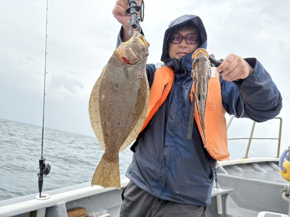 ヒラメ&キジハタ！