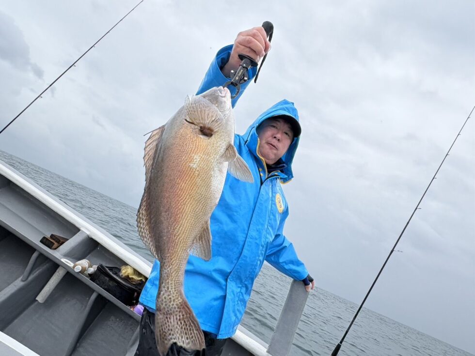 名人さんは今日もお見事でした！一つテンヤを始めた時からありがとうございました！