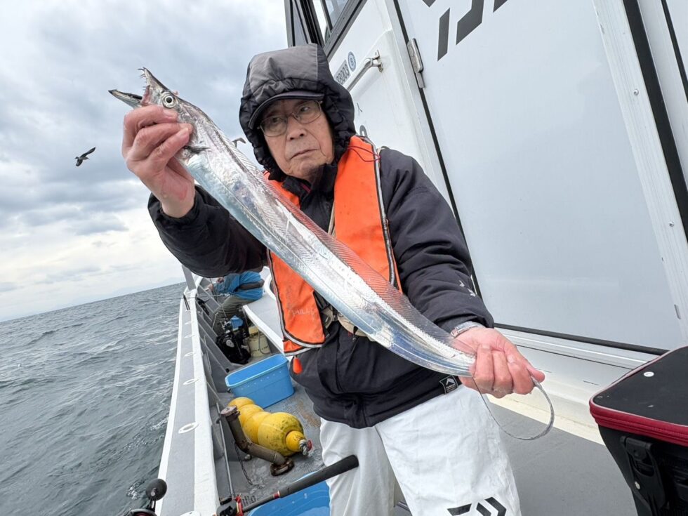 タチウオ船出船!