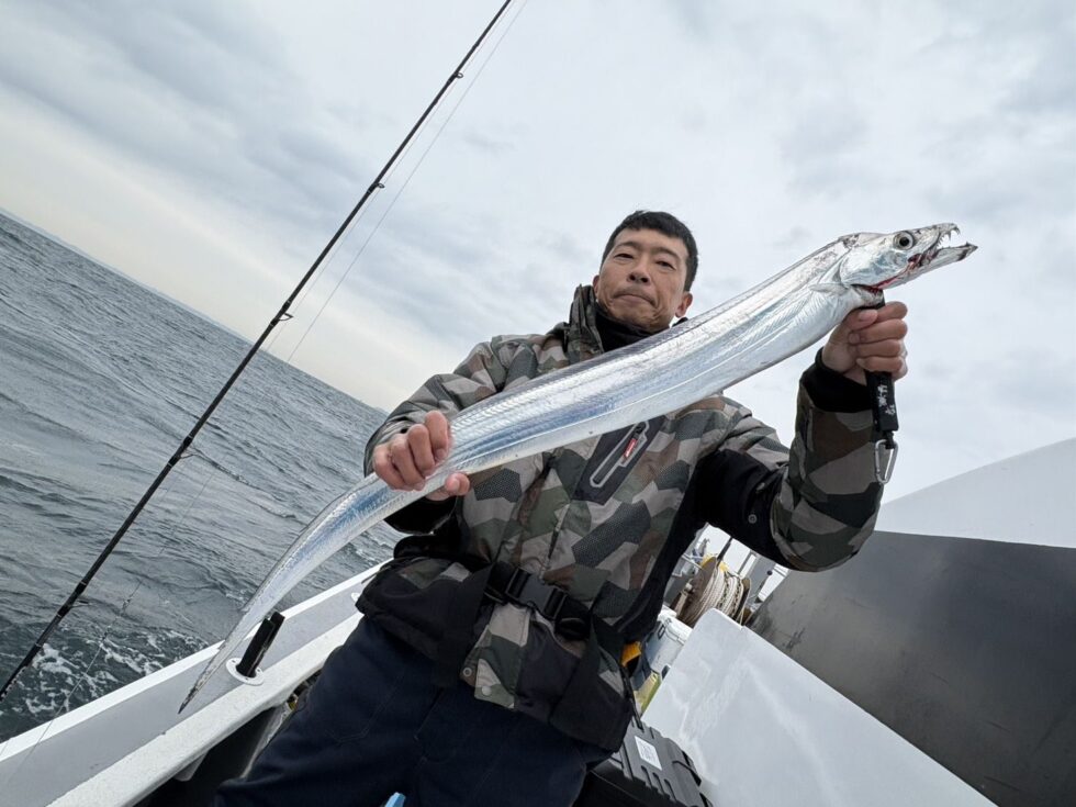 タチウオ出船!大型タチウオ大復活!