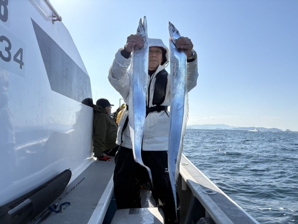 終盤戦のタチウオ!ドラゴン祭り!120超え続出!