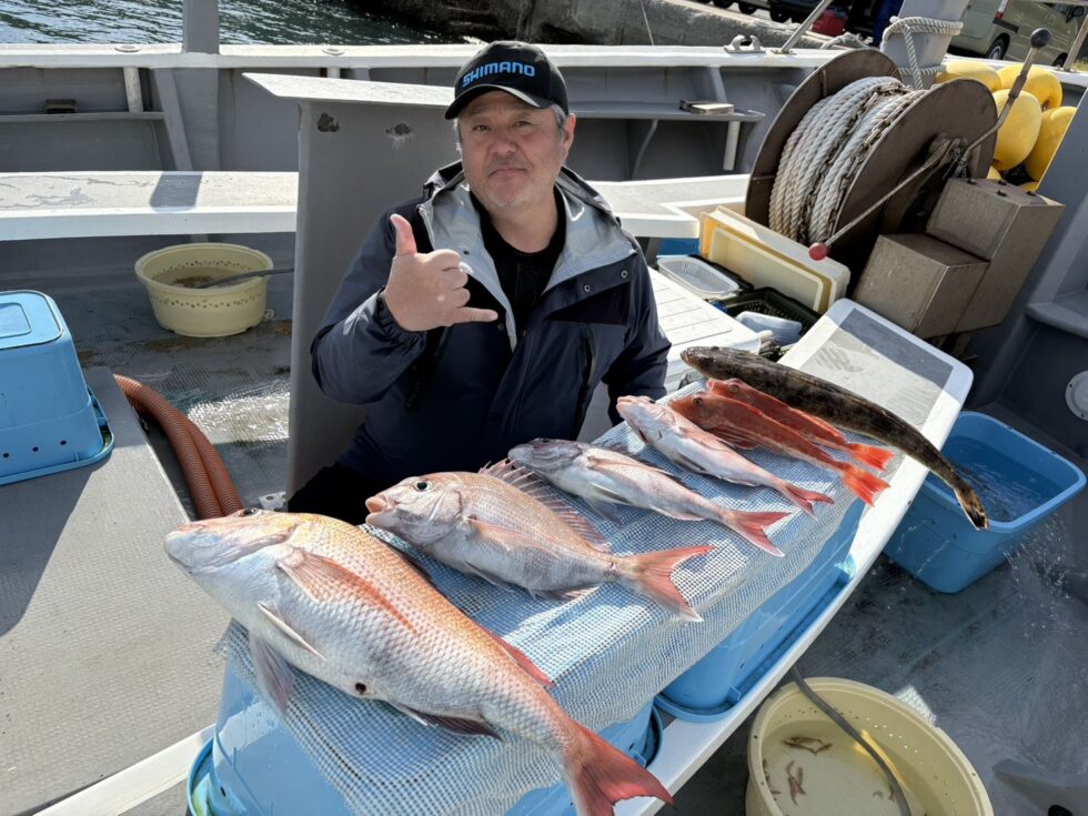 大型真鯛チャンス!名人さんは今日も凄いっ!