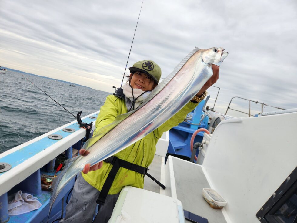 タチウオ荒食い!最大117㎝!