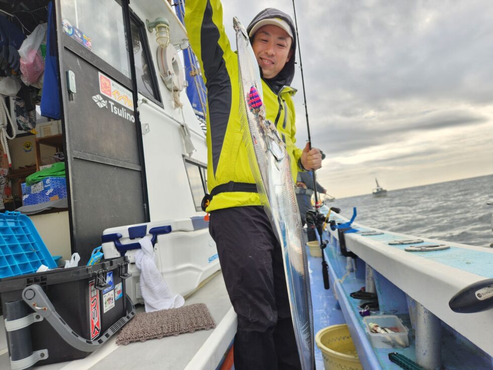 テンヤでダブルもあり！