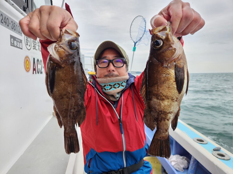 大型メバル炸裂!