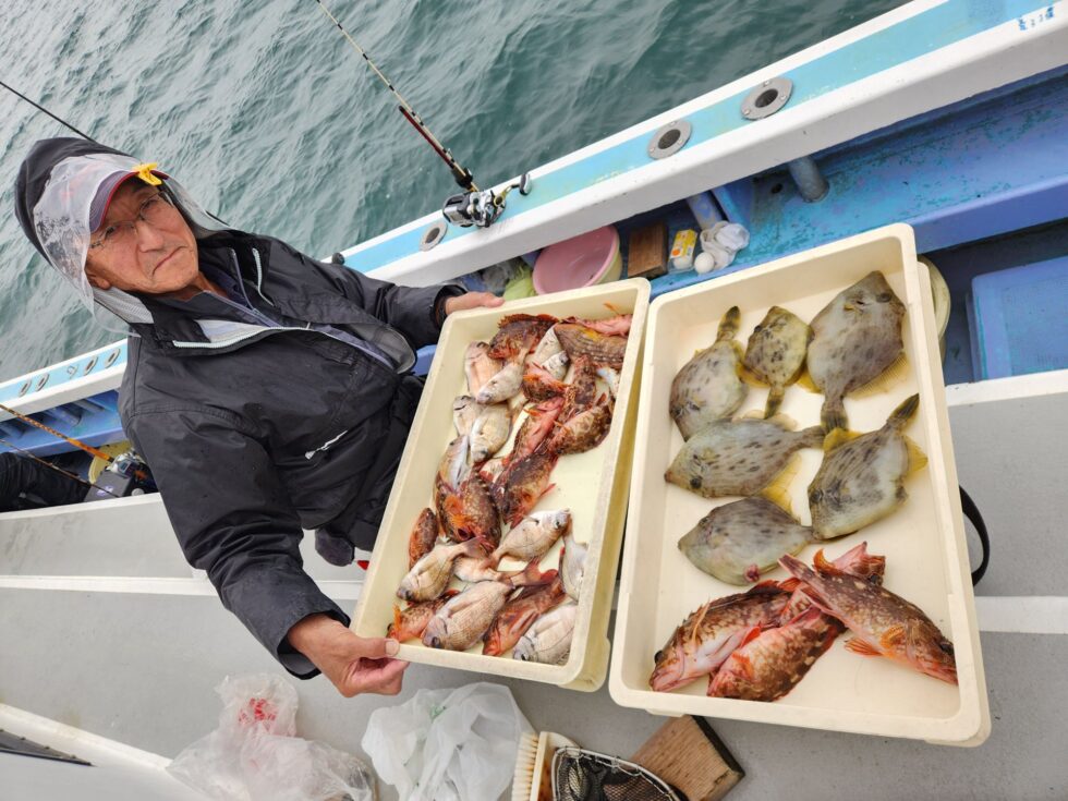 ウタセ五目出船!爆釣!