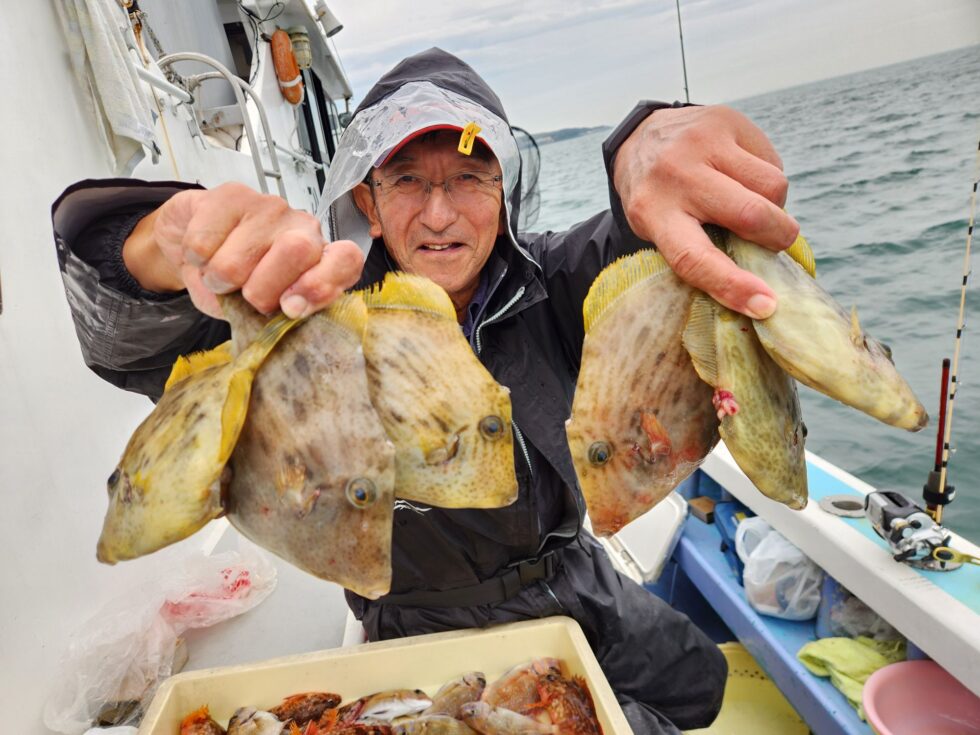 肝パンカワハギ!