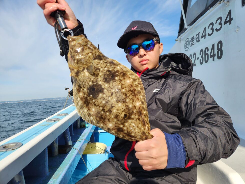 イワシ泳がせ船!