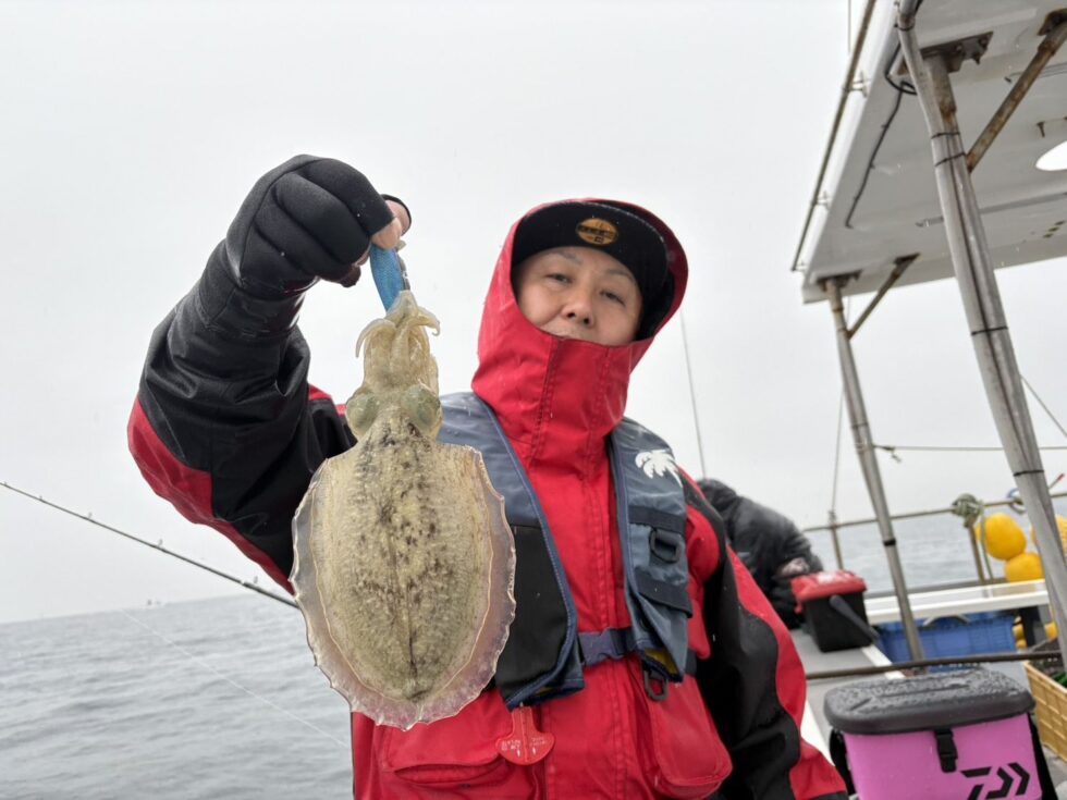 コウイカ船！今日も爆発！