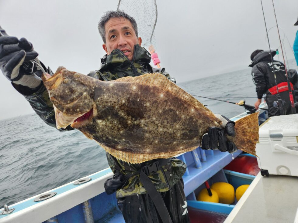 肉厚ヒラメ60㎝！