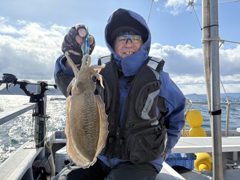 コウイカ出船！