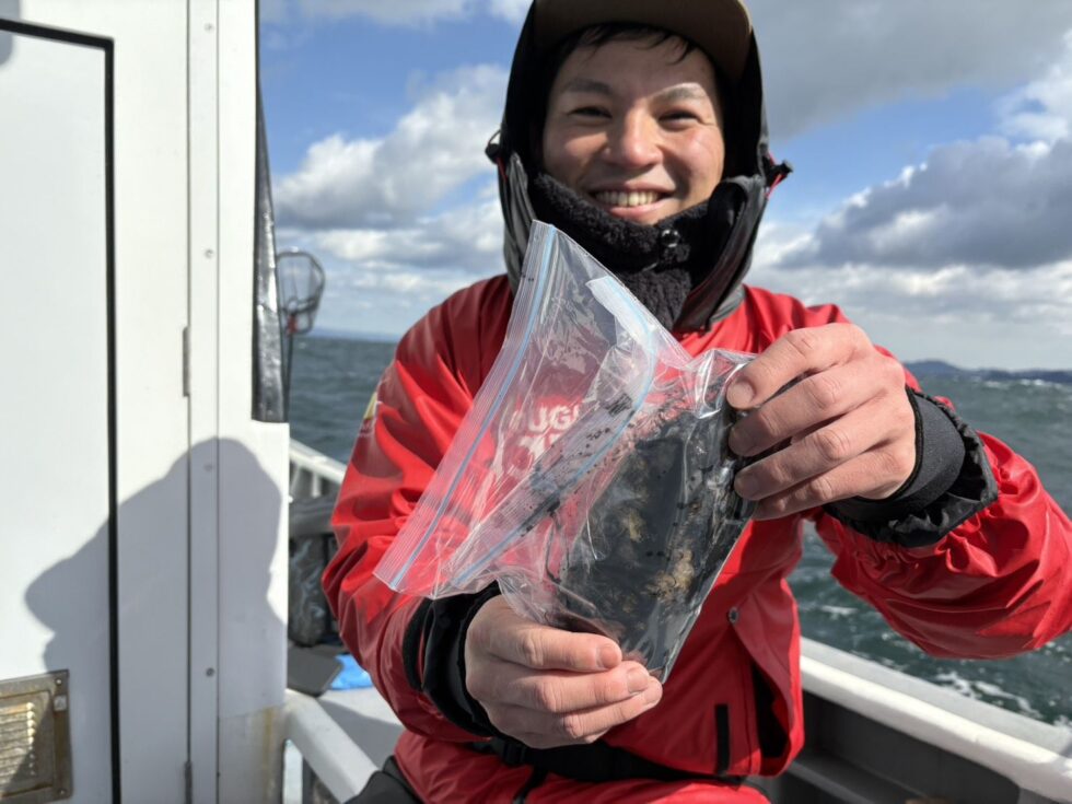 コウイカ2隻分乗ゆったり釣行でした