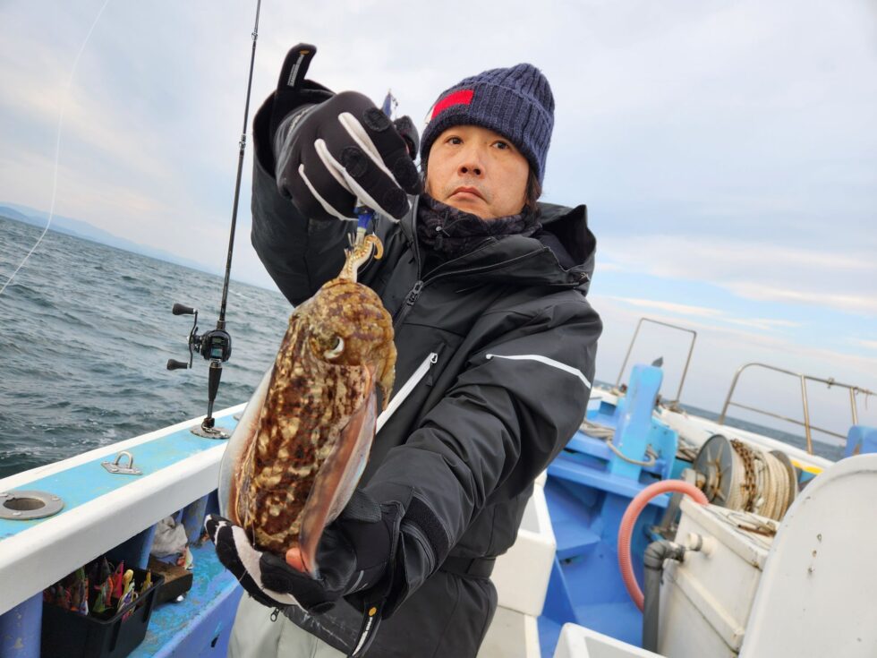 2隻分乗ゆったり釣行でした!