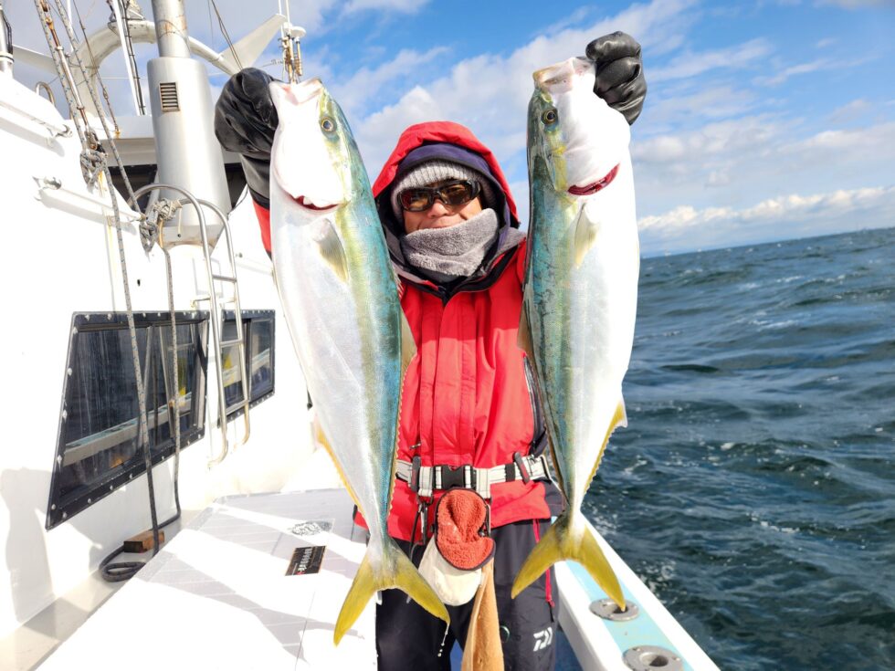 コウイカ船、泳がせ船、予約受付中です！