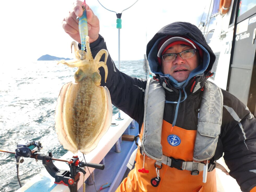 明日(日)泳がせ船、コウイカ船、出船確定です