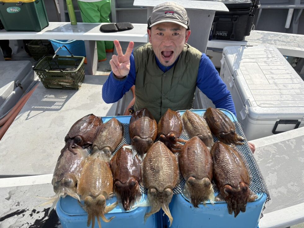 肉厚コウイカが凄いことになってます！