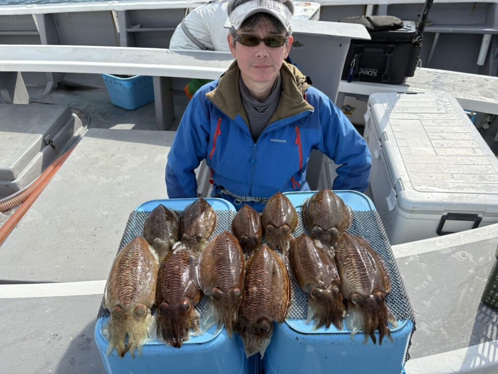 皆さん平均して爆釣ー！