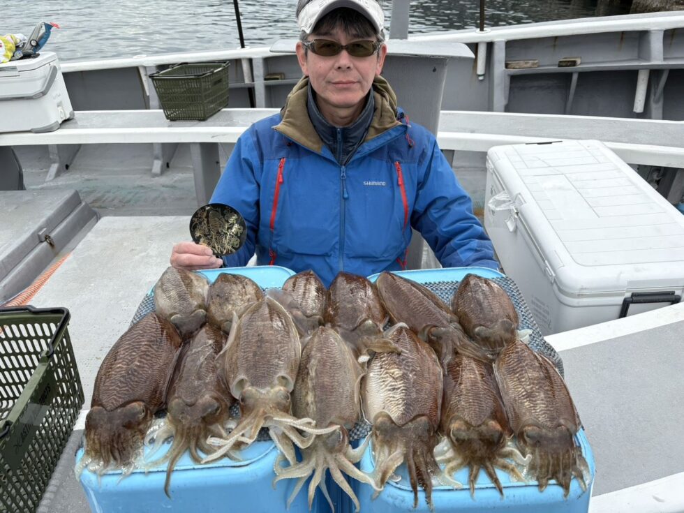 連日のご乗船ありがとうございます！13杯お見事です！