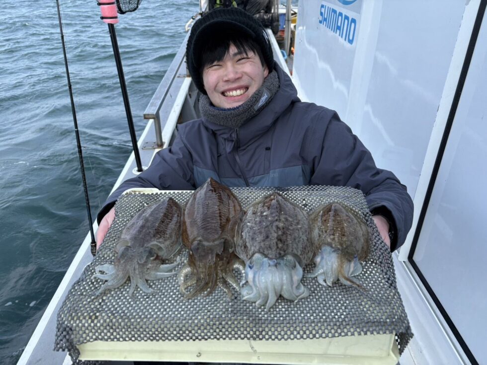 イシグロ鳴海店さんコウイカ攻略!