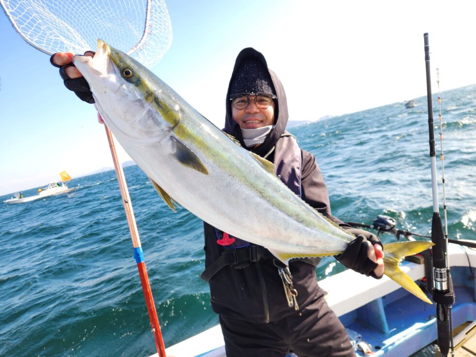 ブリ続々！真鯛もよかったですね。