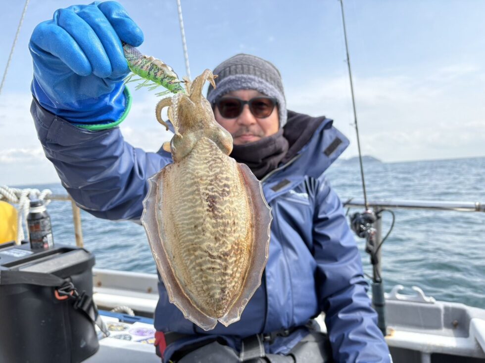 2隻分乗ゆったり釣行でした!