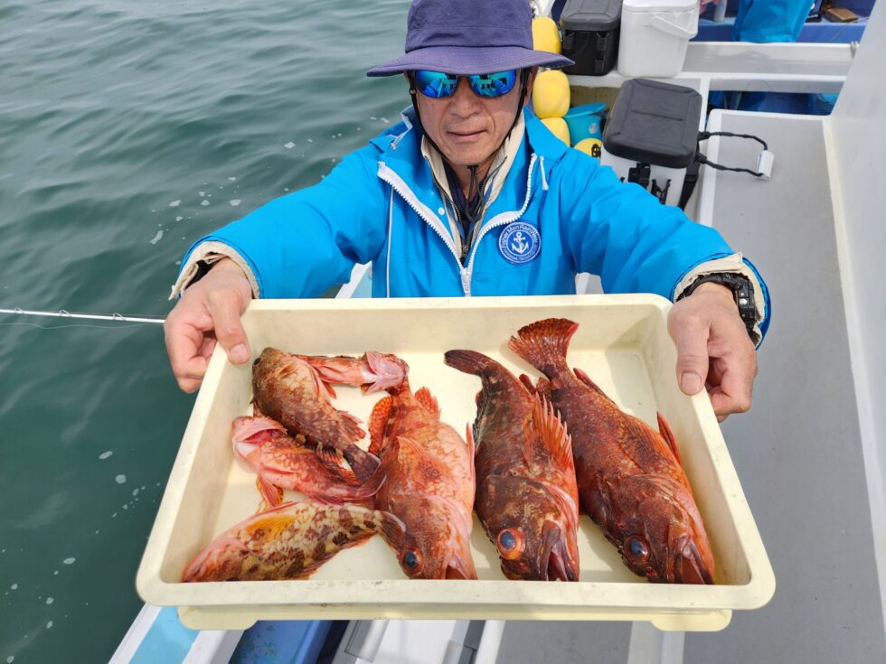 尺カサゴ釣りまくり！